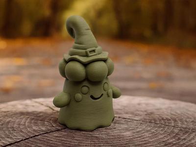 Happy Witch Ghost