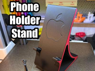Phone Holder Stand with Apple Logo