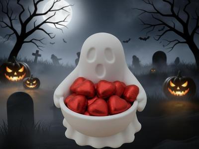 Halloween - Ghost Candy Bawl