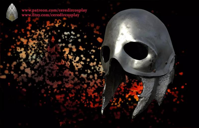 Goblin Helmet lord of the rings 3D DIGITAL DOWNLOAD FILE