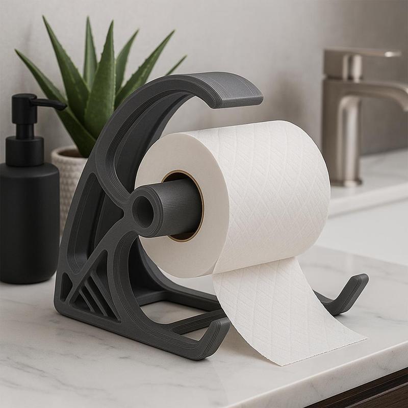 Toilet Paper Holder for Bathroom Counter
