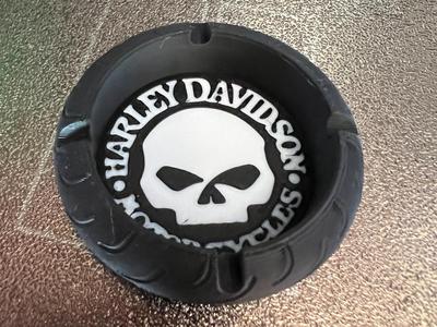 “Harley Skull” Ashtray