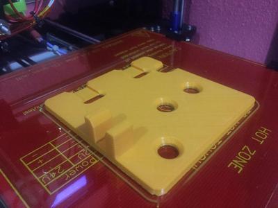 i3 printer top-right platform for filament spool