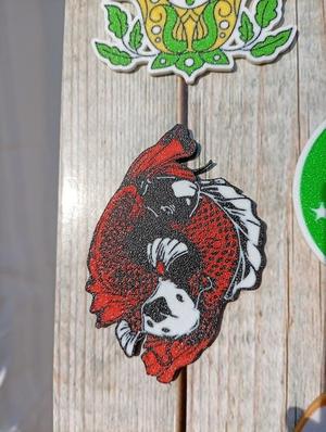 Koi Fish Yin Yang Magnet