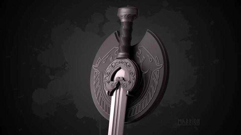 Herugrim - the sword of King Theoden - Lord of the Rings