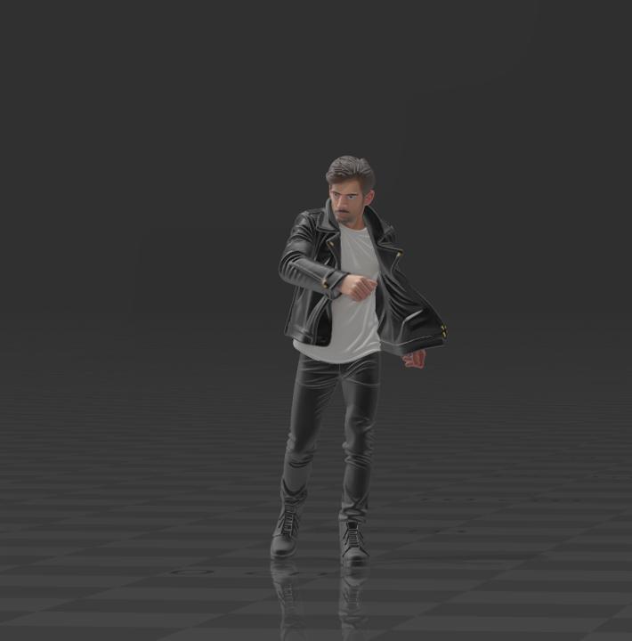 🔥 Rocker Figure Walking - 1/64 Scale | Rocker Male Figure Walking - 1/64 Scale 🔥.