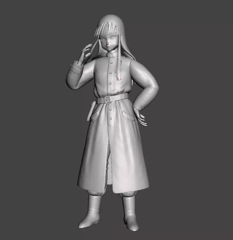 Mai 3D Model girl