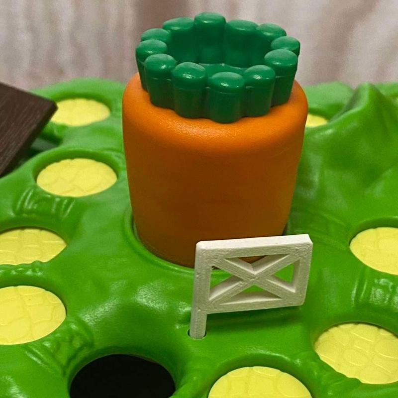 Funny bunny turnstile - tourniquet croque carotte