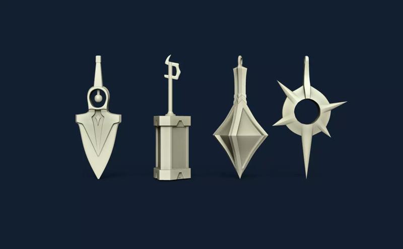 Kit Valorant Printable Gunbuddy - Jett Reyna Phoenix Viper