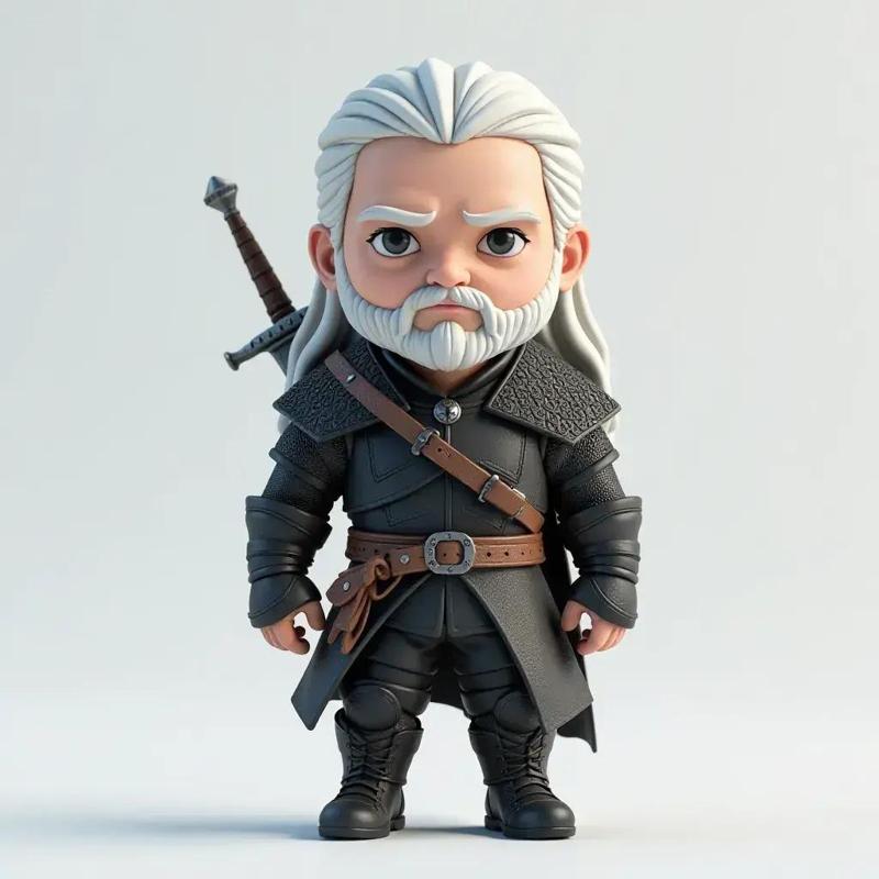 Geralt of Rivia Figure 2025☑️