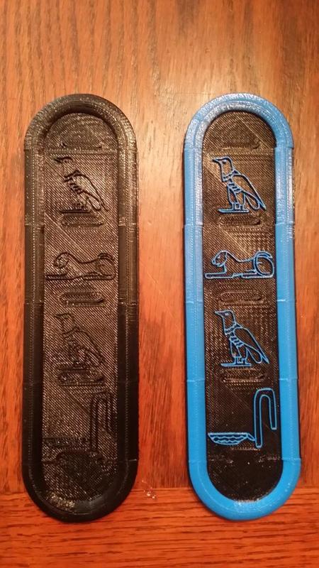 Egyptian Heiroglyphics - Making a Cartouche