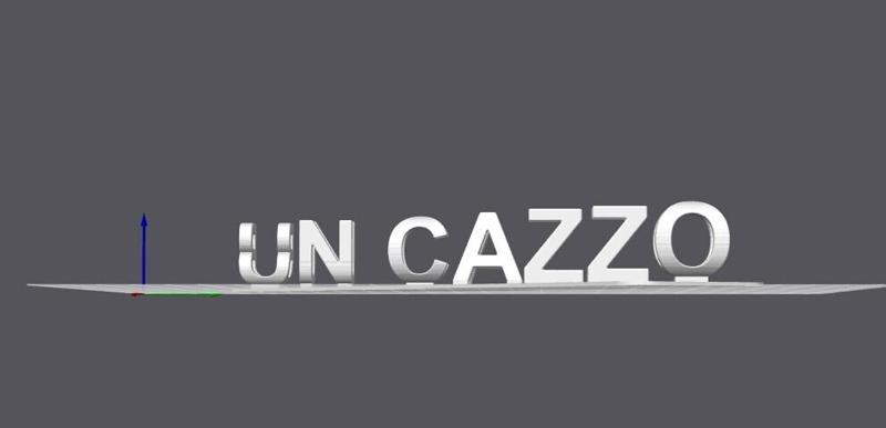 scritta doppia ( buon anno )  ( un cazzç)