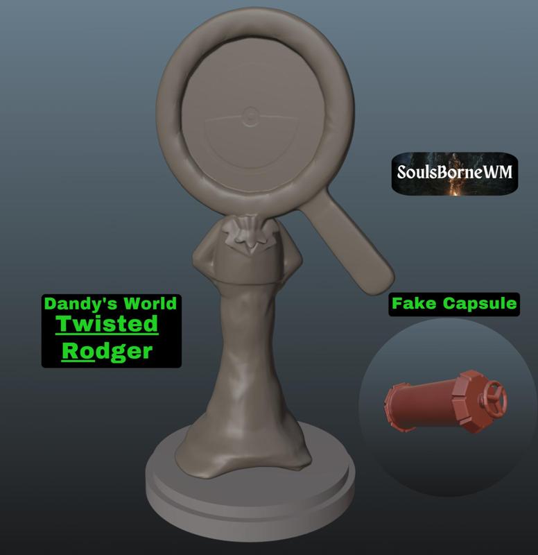 Dandy's World: Twisted Rodger Bonus Fake Capsule