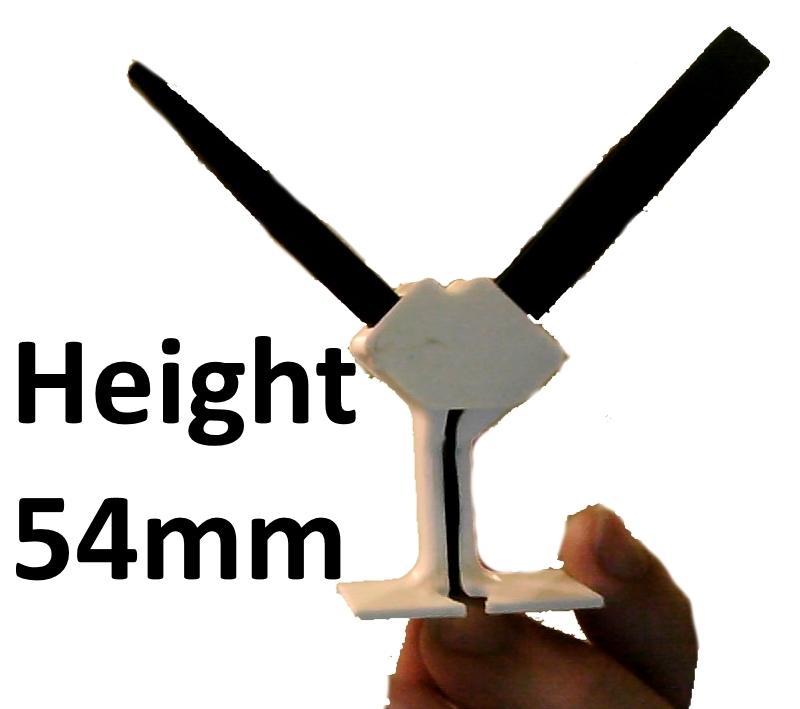 FrSky X8R, X6R and L9R PCB antenna holder