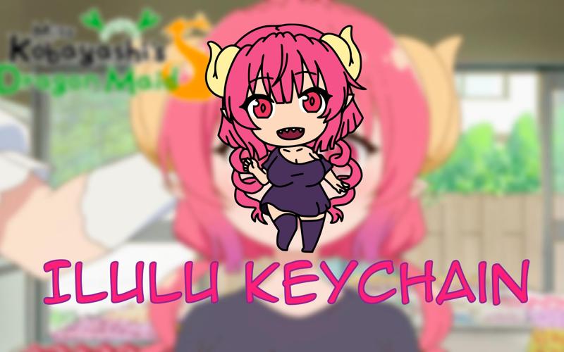Ilulu Keychain (Kobayashi San no Maid Dragon)