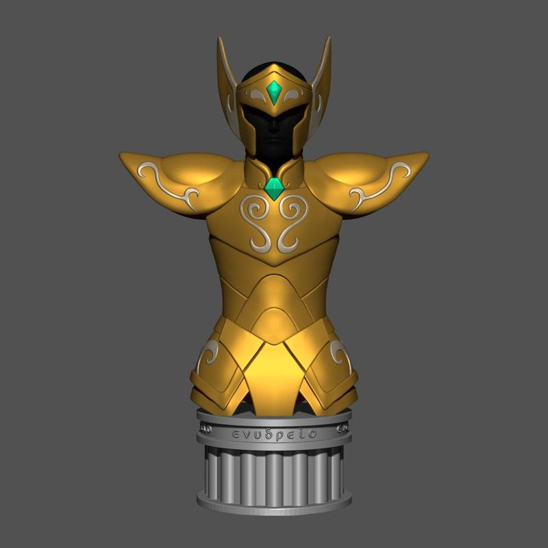 Saint Seiya - Aquarius Gold Saint Bust