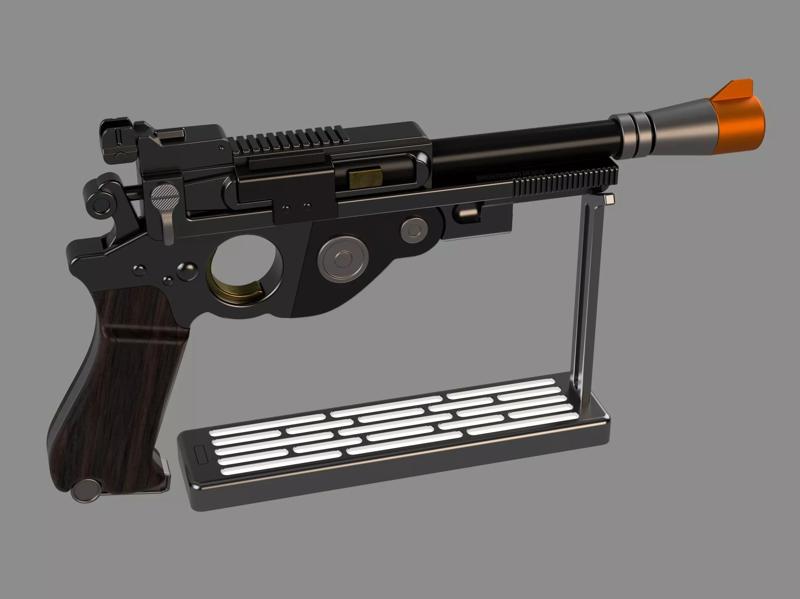 The Mandalorian - Din Djarin IB94 Blaster Pistol - 3D Print File
