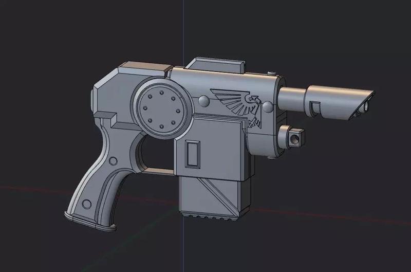 Trench veteran heavy laser gun