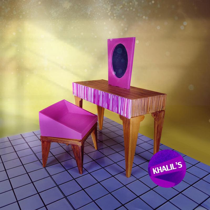 Barbie 1962, Vanity Table ,Mirror