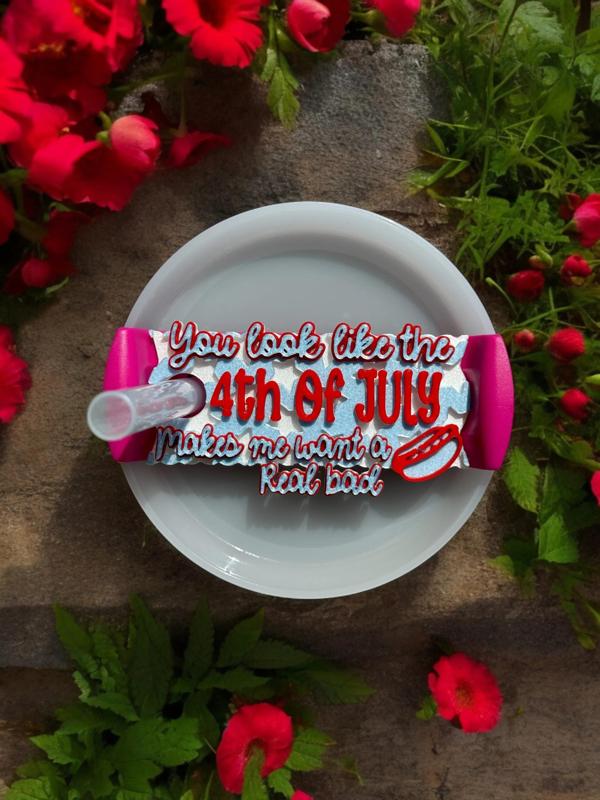 You Look Like the 4th of July Stanley 40oz Lid Topper