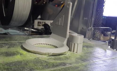 prusa i3 Zonestar p802 fan duct upgrade + sensor mount