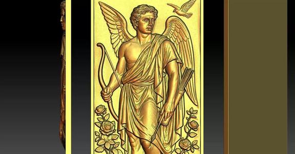 1 Roman God CNC Relief Model