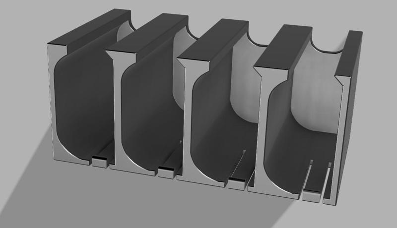 Canon LP-E6nh battery holder for 4 batteries.