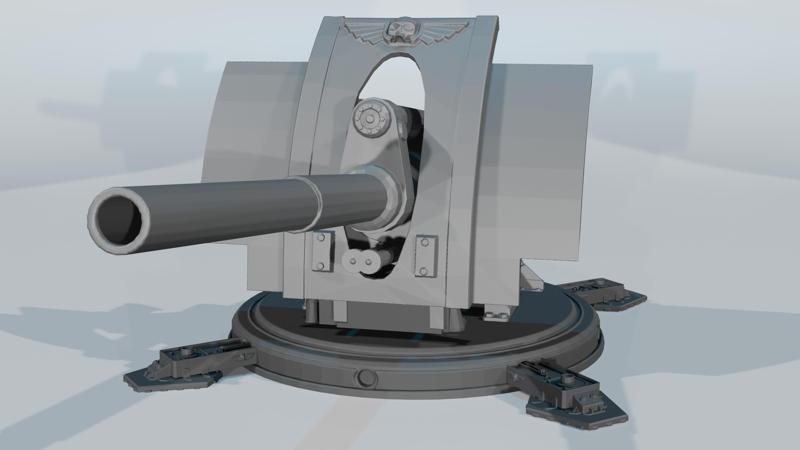 Artilery position - Astra Militarum