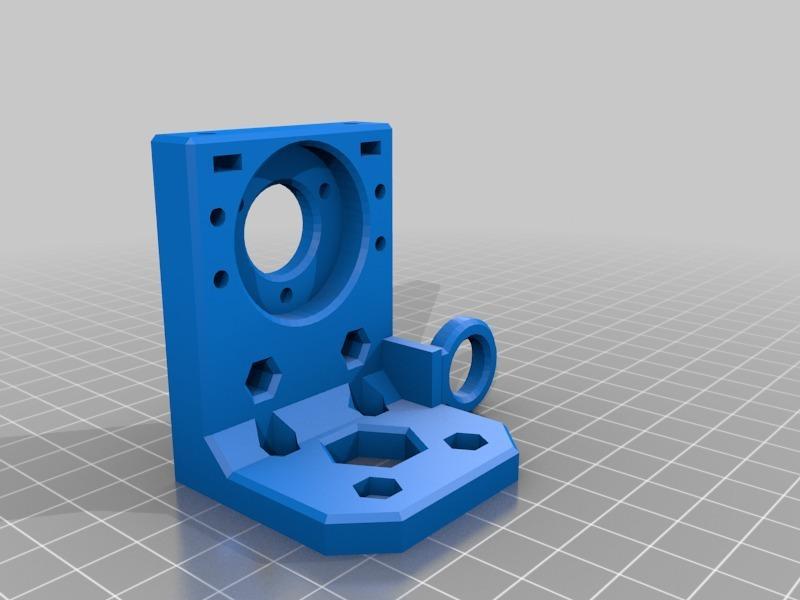 modular hotend bowden mount with proximity sensor 