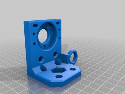 modular hotend bowden mount with proximity sensor 