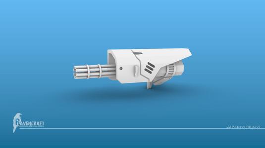 Gatling side weapon for U220 Kharon APC - option part