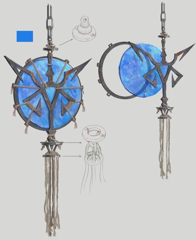 Resident evil 4 blue medalion