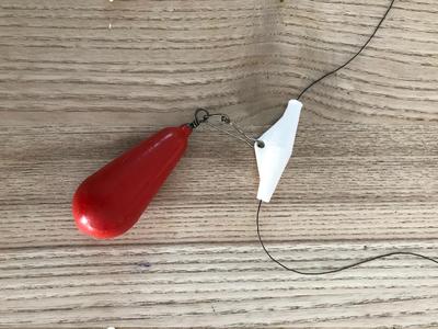 Sliding lead fishing accessory