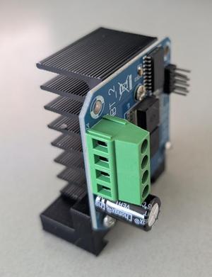 IBT_2 BTS7960 Motor Board Din-Rail Mount