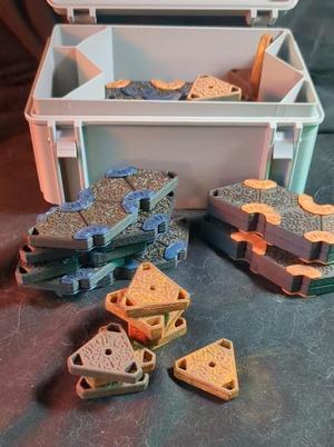 SciFi / Star Wars - Poker Chips / Credits / Tokens / Ingots