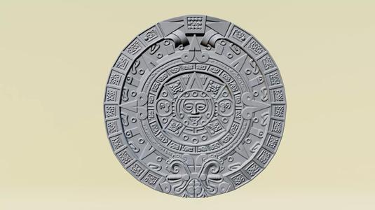 Mayan Calendar Aztec Calendar - Ancient Sun Stone Printable