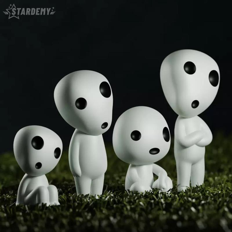 KODAMA 4 MODELS MINIATURES PRINCESS MONOKE HIME