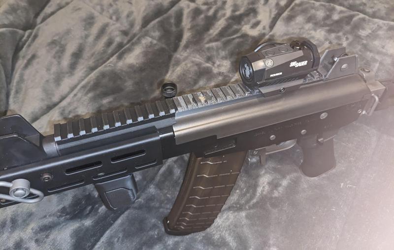 Airsoft Galil MAR - Dust Cover Rail