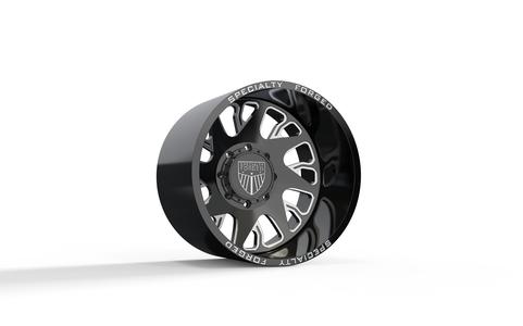 REAR SPECIALITY FORGED D033 WHEEL 3D MODEL