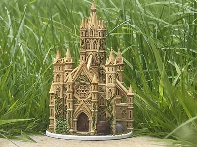 Gothic Cathedral Fairy House