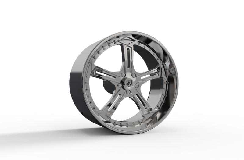 ASANTI AF178 WHEEL 3D MODEL