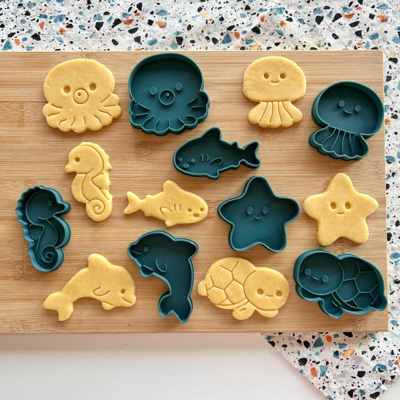 Ocean babies cookie cutter set
