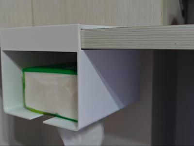 Simple Desktop Hanging Tissue Box