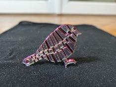 Bird flexi key-chain