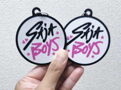 Saja Boys Keychain - Black 