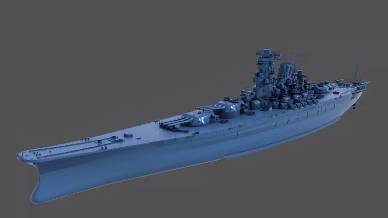 BATTLESHIP YAMATO - Personal license - 1-200 scale