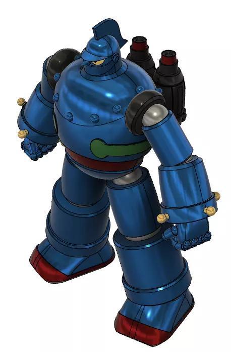 classic tetsujin 28 heavy style ironman28 3d printing models