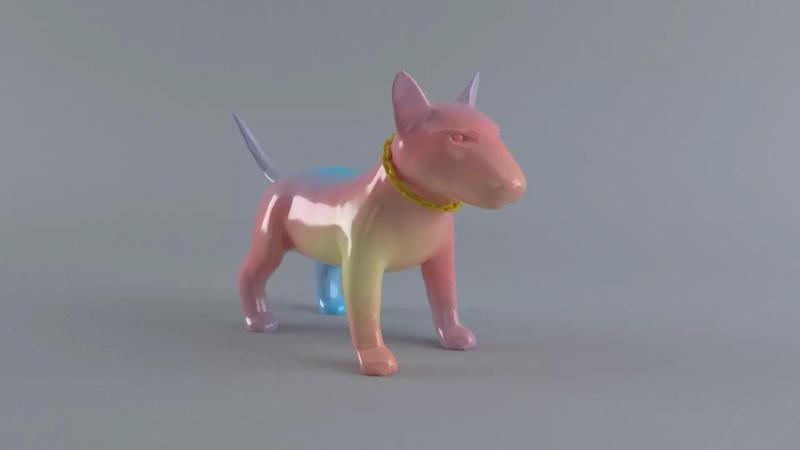Bull Terrier Gradient
