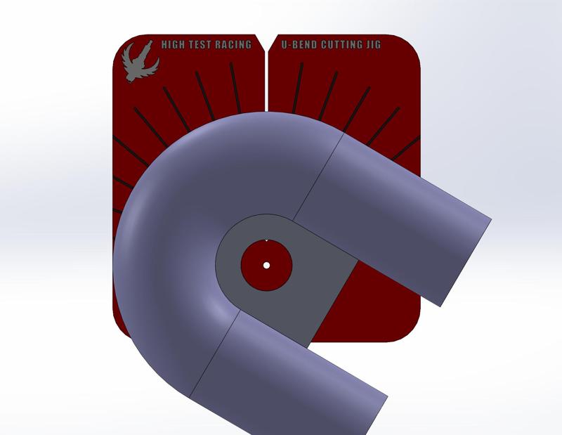 3" Mandrel Tubing Bandsaw Cutting Jig    0-180 degree