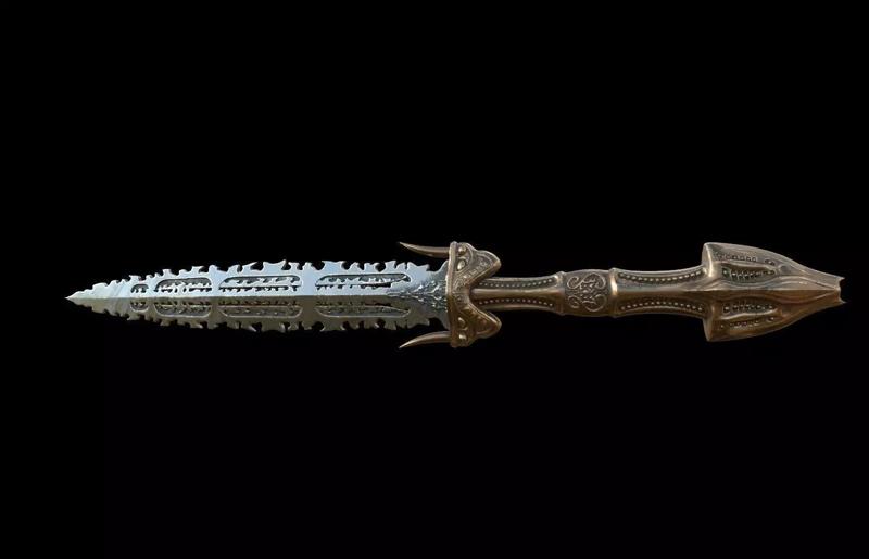 Chronicles of Riddick Irgun Knife 3d digital File